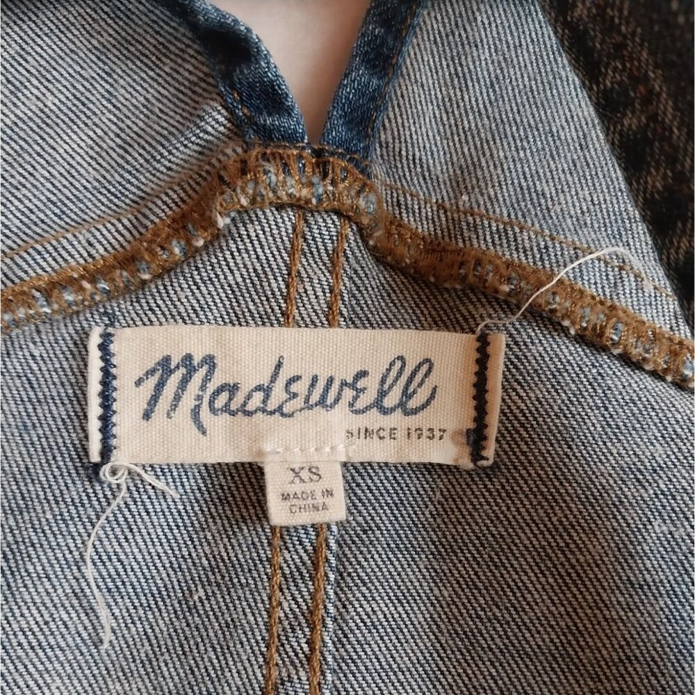 Madewell Skinny Denim Overalls Womens XS Adjustable Coveralls - Picture 12 of 16